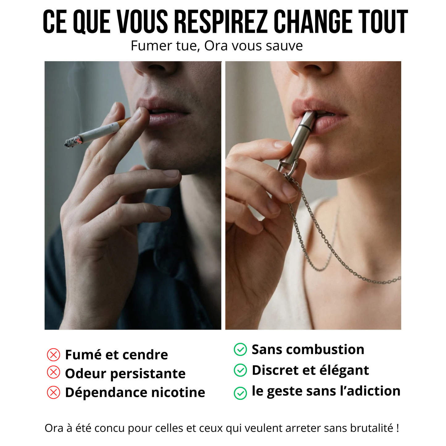 Arrêter de fumer avec ORA